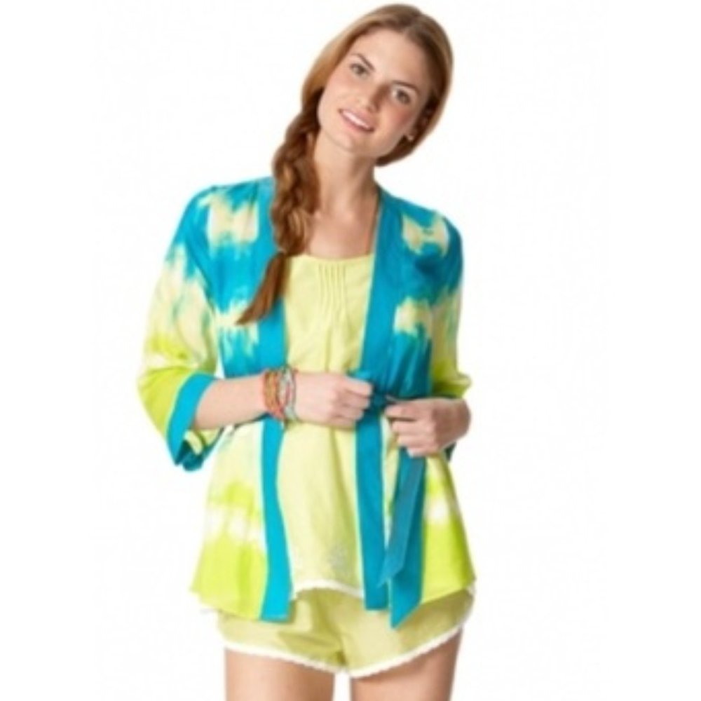 Calypso St Barth x Target Tie-Dye Kimono Top XS/S